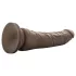 Dr. Skin - realistyczny dildo z przyssawką - brązowy 20,5 cm