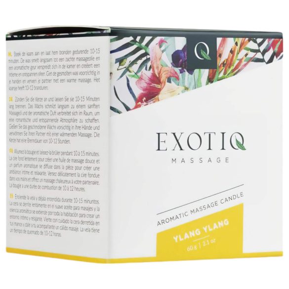 Exotiq - świeca do masażu zapachowa - ylang ylang - 60g