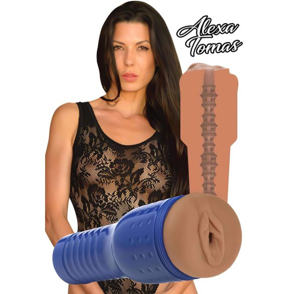 Private - Alexa Tomas sztuczna cipka (naturalny-niebieski)