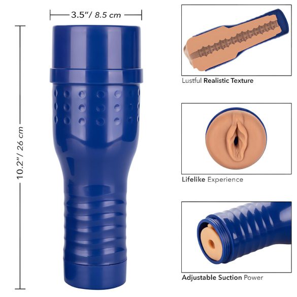 Private - Alexa Tomas sztuczna cipka (naturalny-niebieski)