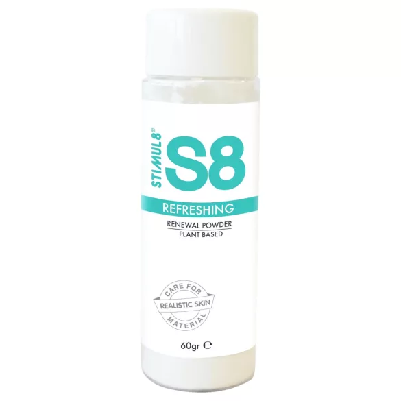 S8 - odświeżający puder do zabawek o realistycznym efekcie skóry - 60 g