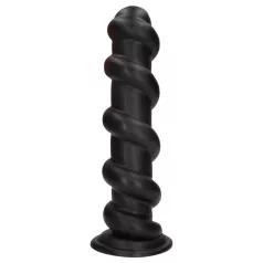 Ouch! Hole Driller - duży korek analny (czarny) - 31,5 cm