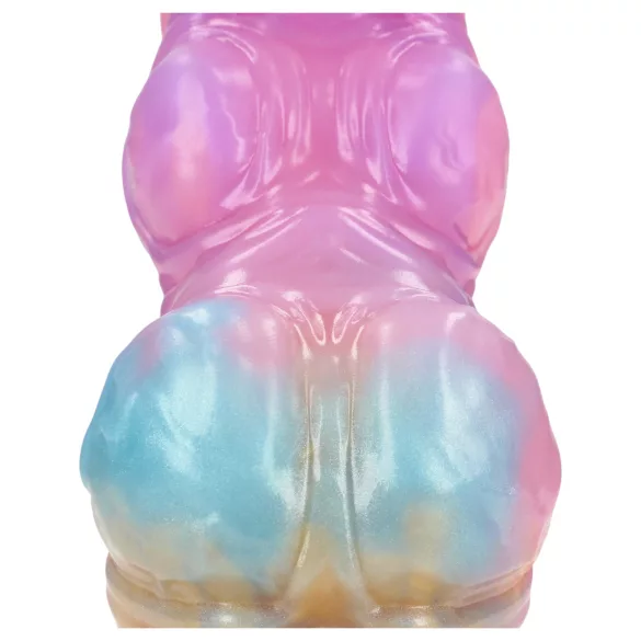 Ała! Rainbow Invader - silikonowy fantazyjny dildo (tęczowy)