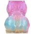 Ała! Rainbow Invader - silikonowy fantazyjny dildo (tęczowy)