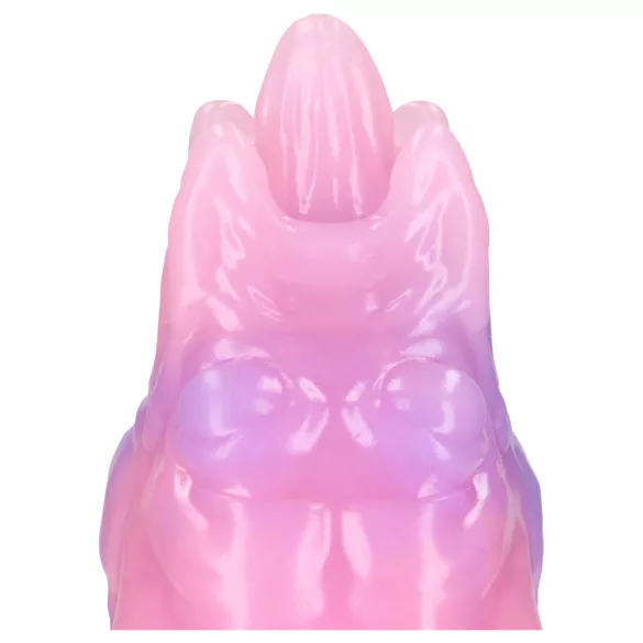 Ała! Rainbow Invader - silikonowy fantazyjny dildo (tęczowy)