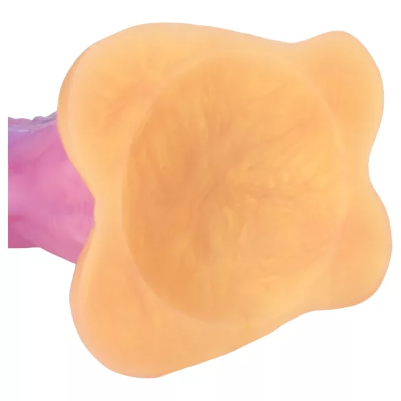 Ała! Rainbow Invader - silikonowy fantazyjny dildo (tęczowy)