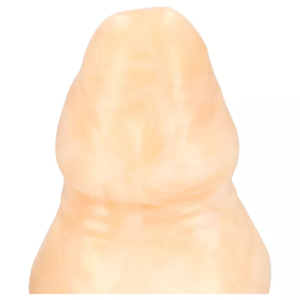 Ałć! Golden Alien Invader - silikonowy fantazyjny dildo (złoty)