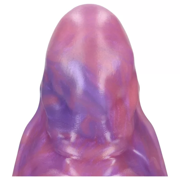 Auć! Galactic Ravager - silikonowy fantazyjny dildo (fioletowy)