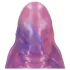 Auć! Galactic Ravager - silikonowy fantazyjny dildo (fioletowy)