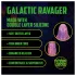 Auć! Galactic Ravager - silikonowy fantazyjny dildo (fioletowy)