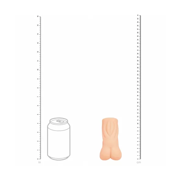 XKIN Tiffany Throatcheck - realistyczna sztuczna cipka masturbator (naturalny)