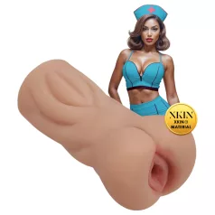   XKIN Naughty Nurse Trixie - realistyczna sztuczna cipka masturbator (naturalny kolor)