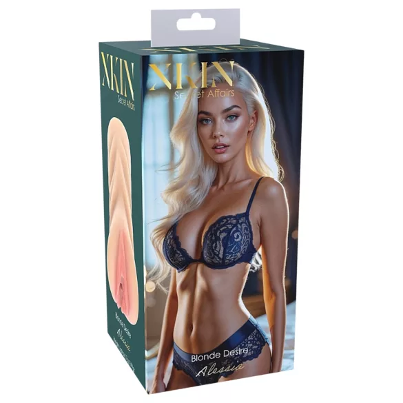 XKIN Desire Alessia - realistyczna sztuczna cipka masturbator (naturalny kolor)