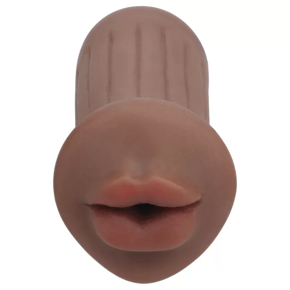 XKIN - sztuczna pochwa masturbator - S (ciemny naturalny)