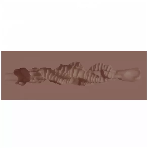 XKIN - sztuczna pochwa masturbator - S (ciemny naturalny)