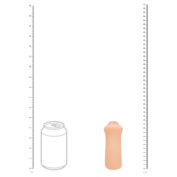 XKIN - realistyczny masturbator w kształcie sztucznej waginy - S (naturalny)