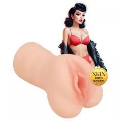   XKIN Greaser Girl Misty - realistyczna sztuczna pochwa masturbator (naturalna)