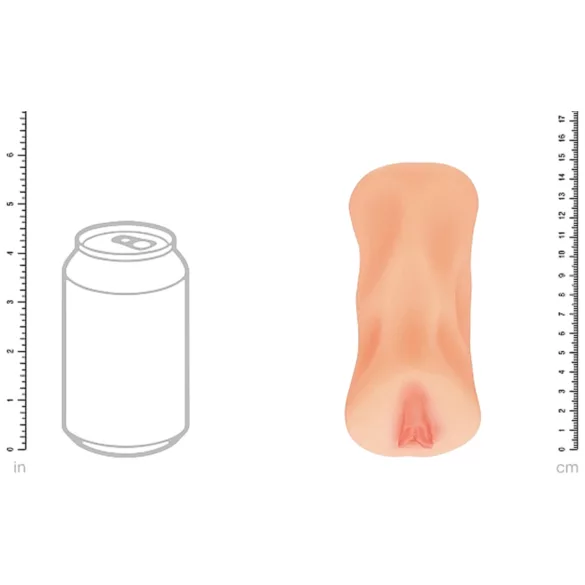 XKIN Bartender Sasha Slippernip - realistyczna sztuczna cipka masturbator (naturalny kolor)