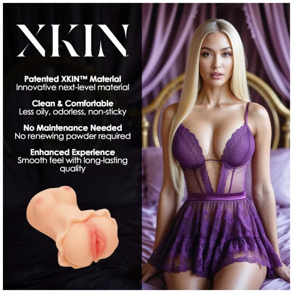 XKIN Enchantment Elise - realistyczna sztuczna wagina masturbator (naturalna)