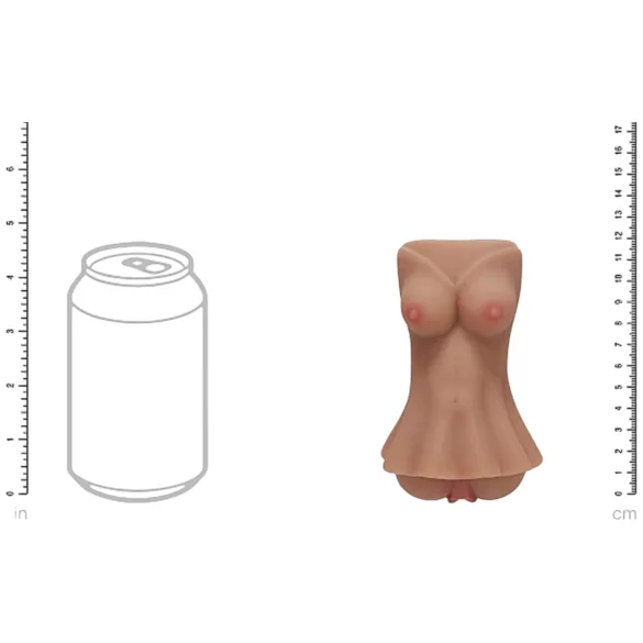 XKIN Enchantress Amara - realistyczna sztuczna wagina - masturbator (naturalny kolor)