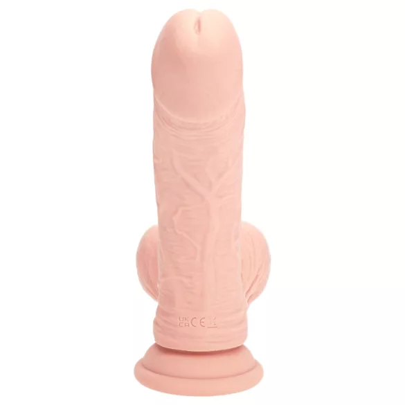 RealRock - realistyczny wibrator o podwójnej gęstości (kolor cielisty) - 20 cm