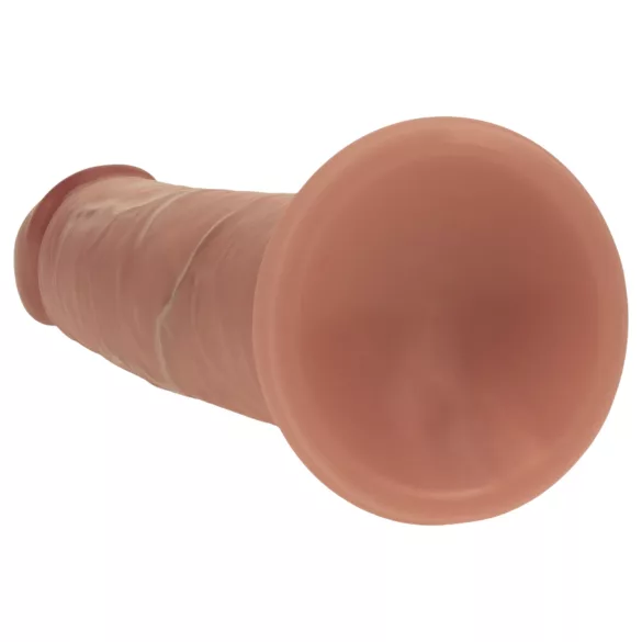RealRock - realistyczny dildo o podwójnej gęstości (opalony) - 18,5 cm