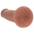 RealRock - realistyczny dildo o podwójnej gęstości (opalony) - 18,5 cm