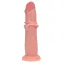 RealRock - realistyczny dildo o podwójnej gęstości (kolor cielisty) - 20,5 cm