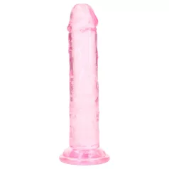  RealRock - realistyczny dildo z przyssawką (różowy) - 12,7 cm