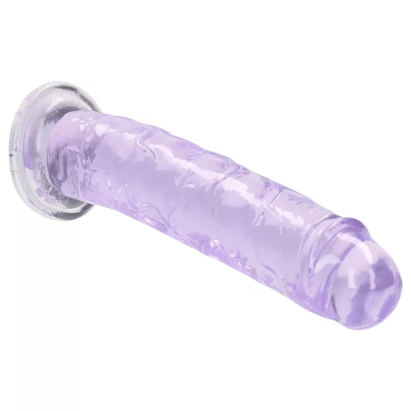 RealRock - realistyczny dildo z przyssawką (fioletowy) - 12,7 cm
