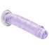 RealRock - realistyczny dildo z przyssawką (fioletowy) - 12,7 cm