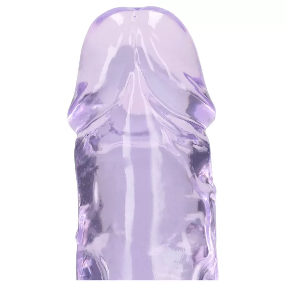 RealRock - realistyczny dildo z przyssawką (fioletowy) - 12,7 cm