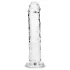 RealRock - realistyczny dildo z przyssawką (przezroczysty) - 12,7 cm