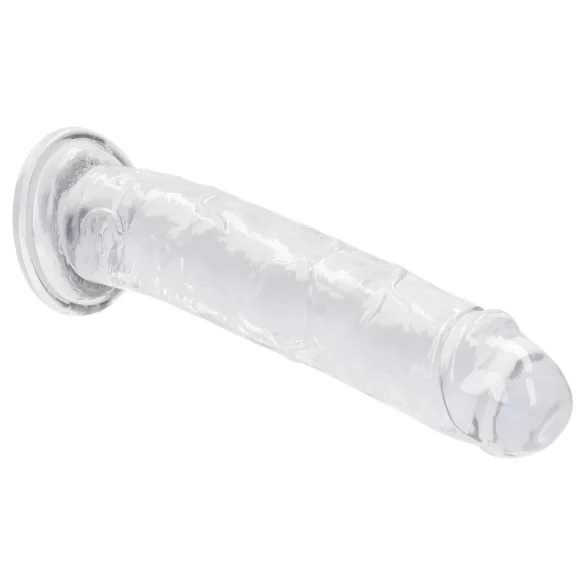 RealRock - realistyczny dildo z przyssawką (przezroczysty) - 12,7 cm