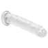 RealRock - realistyczny dildo z przyssawką (przezroczysty) - 12,7 cm
