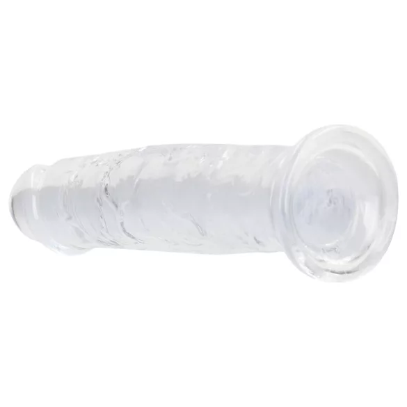 RealRock - realistyczny dildo z przyssawką (przezroczysty) - 12,7 cm