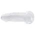 RealRock - realistyczny dildo z przyssawką (przezroczysty) - 12,7 cm