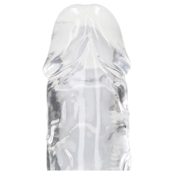 RealRock - realistyczny dildo z przyssawką (przezroczysty) - 12,7 cm