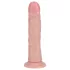 RealRock - wibrator z przyssawką - realistyczny - beżowy 20,5cm