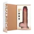 RealRock - wibrujący, obrotowy wibrator (naturalny, 20,5 cm)