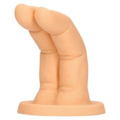 S-Line - dildo podwójny - realistyczny - beżowy