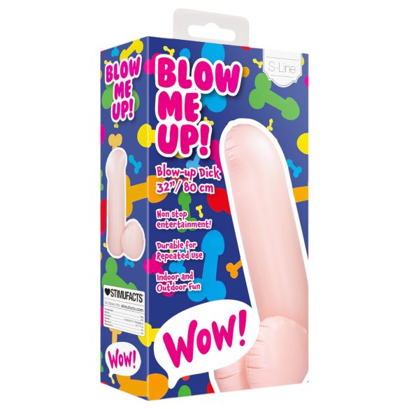Blow Me Up - dmuchany balon w kształcie penisa (80 cm)