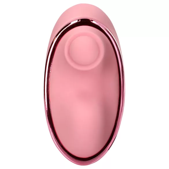 Loveline Tapping Heart - wibrator do łechtaczki akumulatorowy - różowy