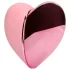 Loveline Tapping Heart - wibrator do łechtaczki akumulatorowy - różowy