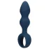 Loveline - korek analny z pierścieniem - duży - niebieski