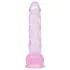 RealRock - realistyczny dildo z jądrami (różowy) - 12,7 cm