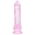 RealRock - realistyczny dildo z jądrami (różowy) - 12,7 cm