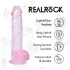 RealRock - realistyczny dildo z jądrami (różowy) - 12,7 cm