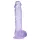 RealRock - realistyczny falochron z jądrami (fioletowy) - 12,7 cm