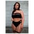 Le Désir Plus Size - 3-częściowy zestaw bielizny - czarny (XL-4XL)